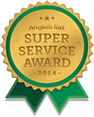 Angie's list 2014 Super Service Award Winner